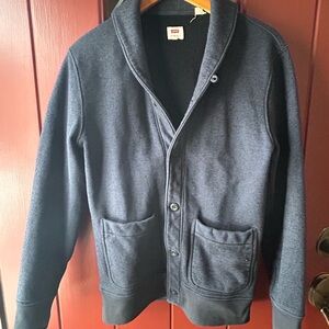 Levi's Charcoal Shawl Collar Cardigan